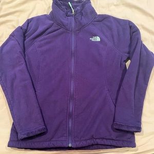 The North Face, size medium fuzzy jacket